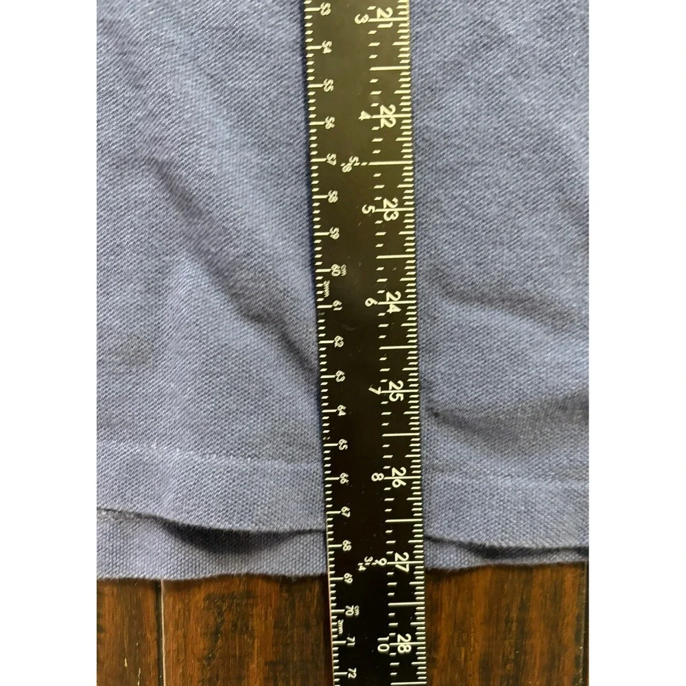 Polo Ralph Lauren Shirt Mens M Striped Short Sleeve Navy Blue Green White Preppy